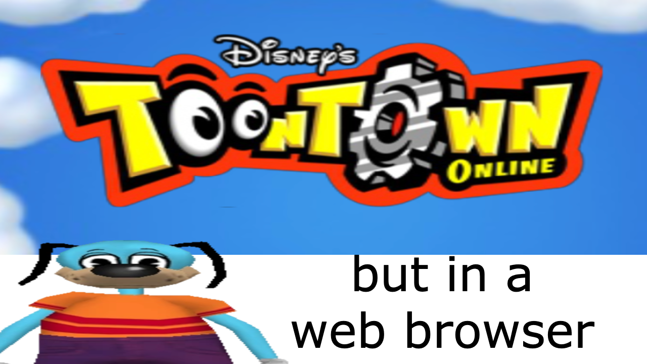 Toontown Browser game interface